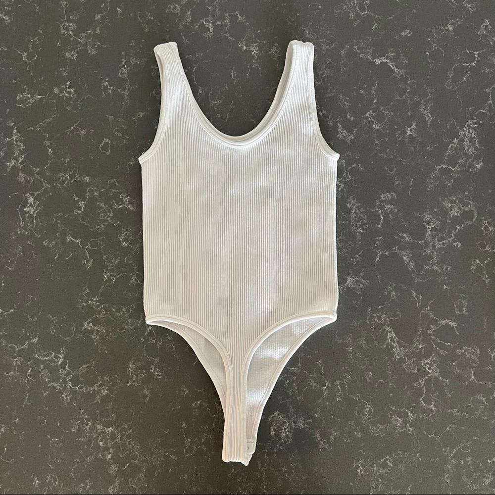 Ribbed Bodysuit